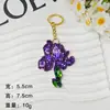 Colgantes de cuentas hechos a mano, Serie Flor de Costa, Decoración para equipaje, Accesorios para teléfono móvil, Al por mayor en stock, Envío rápido