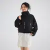 Jaqueta Corta-Vento Curta para Mulheres, Tamanho Petite, Jaqueta Curta com Capuz à Prova de Vento e Resistente à Água para Primavera ao Ar Livre, Corta-Vento Feminino