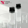 Fabricante Personalizado Material PP 100ml Frasco de Loção a Vácuo Frasco Spray de Pressão Cosméticos Frasco de Viagem