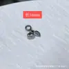 Pulsera de Plata Sanqi de Plata Vieja de Shanxi Colgante Estilo Étnico Borla Mariposa Tubo Curvo Encanto Accesorios para Pulsera DIY