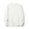 [Textura Lujosa] Sudadera Fina de Terciopelo, Estilo Otoño e Invierno, Base Cálida de Terciopelo, Terciopelo Doble Cara, Delicada y Suave, Camiseta de Manga Larga con Forro de Felpa