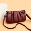 Bolso Nube Plegado 2026 Nuevo Estilo Bolso de Mujer de Moda Bolso Cuadrado Pequeño Bolso Cruzado Elegante Bolso de Hombro Bajo el Brazo Transfronterizo