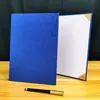 Funda de certificado de una pieza tamaño A4 para certificados de graduación honorífica, cartas de nombramiento, certificados de premios y certificados de capacitación; diseño de logo personalizado disponible