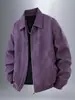 Chaqueta de Moto de Primavera para Hombre Estilo Nuevo Holgada Moda Americana Marca Ropa de Trabajo Casual Solapa Cremallera Superior