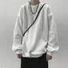 Sudadera para Hombre 2026 Primavera y Otoño Delgada Nuevo Estilo Holgada Talla Grande Camiseta Regular de Manga Larga Juvenil Versátil Pulóver