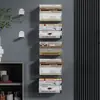 Nuevo Gancho de Pared de Metal Sin Taladro Estante de Almacenamiento de Libros Invisible Estante de Almacenamiento de Libros Multifuncional para el Hogar