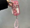 Suporte Duplo de Pato Filhote Torna-se Instantaneamente Aplicável para Celular Apple 17 iPhone 16 Pro Max Capa Arco-Íris Cor Doce