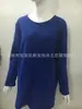 Ebay Aliexpress Más Vendido Moda Europea y Americana Otoño Cuello en V Manga Larga Suéter Delgado para Mujer Versátil Ajustado Casual Versátil