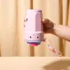Venda Quente Garrafa Térmica de Aço Inoxidável 316 Portátil ao Ar Livre com Cordão Acompanhando Caneca de Café Alto Valor de Cor Desenho Animado Copo de Água para Crianças