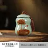 Latas de Chá Latas Seladas Latas de Chá Latas de Cerâmica Grandes Latas de Chá Pequenas Portátil Doméstico Geyao Caixa de Chá Embalagem Latas de Chá