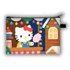 Nuevo Monedero Grande de Navidad de Hello Kitty para Niños, Bolso de Mano con Asa Larga de Gran Capacidad para Cosméticos, Lindo Bolso Cruzado