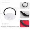 Cuerda para el cabello geométrica de acrílico estilo japonés y coreano Accesorios para el cabello de placa acética Anillo para el cabello de color caramelo elegante y simple para mujeres