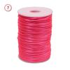 Línea 5 Hilo Tejido a Mano de 2.5 mm Seda Coreana Cuerda Roja Collar Pulsera Cadena para la Cintura Hilo de Joyería Hilo Anudado Chino Multicolor