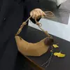 Otoño e Invierno Retro Maillard Bolso Pequeño de Axila para Mujer 2026 Nuevo Bolso Cruzado Versátil Super Caliente Nicho Bolso Croissant