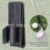 Grampo para taco de golfe grampo fixo para taco suporte para taco grampo de taco de plástico ABS acessórios para campo de golfe