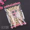 Bolsa de Embalaje de Excelente Sabor con Cierre de Cremallera Auto Sellante Plástico Transparente Sello Galleta Semilla de Melón Frutos Secos Dulce Bolsa Universal para Snacks