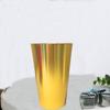 Vaso de Alúmina Reutilizable Apilable Colorido Vaso para Beber Pulido Metal Óxido Grado Alimenticio Vaso de Aluminio