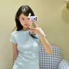 Camiseta Única de Diseñador de Manga Corta para Mujer, Verano 2025, Moda Hot Girl Estilo Ins, Corte Ajustado, Favorecedora, Top Versátil