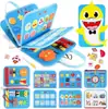 Tablero de Aprendizaje de Fieltro Nuevo Transfronterizo Cpc Ce Niños Educación Temprana Juguetes Educativos Montessori Entrenamiento Versión Ocupada de Fieltro