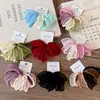 Diadema Amplia Hueca Sin Costuras de Alta Elasticidad Goma para el Cabello Dulce Goma Elástica Goma para el Cabello de Mujer Niños Estuche de Cuero Duradero Verano