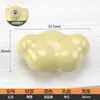 Coração Cartoon Nuvem Colorida Cerâmica Porta de Guarda-Roupa Gaveta Fofa Infantil Puxador Pequeno para Móveis Estilo Europeu