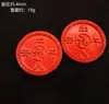 Accesorios de Arena Roja, Cuentas Hechas a Mano de Alta Calidad para DIY, Cuentas para Pulsera de Cinabrio Genuino, Accesorios Pequeños, Cuentas Sueltas al por Mayor