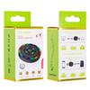 Transmissor receptor de áudio Bluetooth dois em um anel de cor Q10 transfronteiriço adaptador de áudio Bluetooth AUX para carro