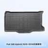 Europeo para Fiat Fiat 500 2020-2024 Híbrido 3D Material para Todo Clima TPE Alfombrillas para Piso