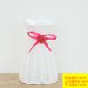 Atacado do Fabricante Vaso Criativo Estilo Novo Chinês Imitação Cerâmica Plástico Saco da Sorte Origami Vaso Ondulado Flores Simuladas e Plantas Verdes