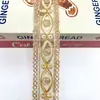 Producto Nuevo Más Vendido: Hilo de Cuerda de Cáñamo Encaje de Bordado, Tocado Vintage con Lentejuelas Estilo Étnico, Accesorios Hechos a Mano DIY para Zapatos y Sombreros