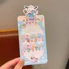 Novas Unhas Infantis Removíveis Vestíveis na Caixa para Meninas, Adesivos de Unha Removíveis, Adesivos de Unha Exquisitos de Desenho Animado, Peças de Unha