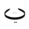 Diadema negra clásica diadema para mujer variedad de plástico práctico dentado accesorios para el cabello simples Yiwu tocado al por mayor
