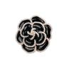 Broche de camelia con perla de Chanel para mujer, abrigo, traje, ramillete, hebilla, accesorios, hebilla, pasador