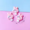 Série Leitão Desenho Animado Charms para Sapatos DIY, Adesivos para Capa de Celular, Presilhas de Cabelo, Acessórios de Cabelo e Materiais para Acessórios
