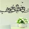 Coruja ramo dos desenhos animados quarto das crianças jardim de infância adesivos de parede decorativos de parede de PVC adesivos autoadesivos 117