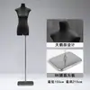 Loja de roupas modelo magra de seios pequenos adereço expositor de roupas femininas suporte de exibição ornamento de pendurar de peito plano manequim de torso de mão cabide de roupas