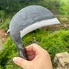 Cuchillos Agrícolas Forjados a Mano, Hachas para Leña, Hoces, Partir Leña, Cortar Árboles, Cuchillos de Montaña, Cuchillos de Gancho Forjados en Acero al Manganeso, Corte de Doble Propósito
