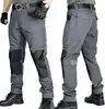 Ventas directas del fabricante: Pantalones de trabajo impermeables de color block para hombre 2026, pantalones de entrenamiento casuales duraderos, en stock al por mayor