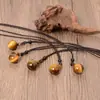 Colgante de una sola cuenta de piedra ojo de tigre natural 7A de 16 mm cordón retráctil exportación de comercio exterior productos estrella venta al por mayor de cuentas individuales de piedra ojo de tigre