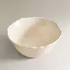 Tazones de Cerámica al por Mayor, Vajilla para el Hogar, Tazones Blancos para Arroz de Hotel, Tazones Pequeños Blancos de Porcelana Sencilla, Tazones para Sopa, Tazones para Hornear Postres