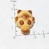Gato Siamés Gordo Súper Lindo Accesorios de Resina DIY Pegamento de Crema Funda de Teléfono Pasador Llavero Adornos