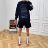 Shorts Esportivos Casuais Estilo Americano Transfronteiriços para Homens, Calças Largas Soltas de Verão, Shorts Esportivos Bordados de Marca Tendência para Casais