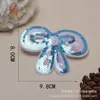 Adesivos de bordado de borboleta com lantejoulas, bordado de miçangas, laço, etiqueta bordada, insetos, adesivos de tecido bordados mistos, acessórios para roupas, acessórios