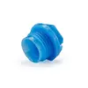 ESSENTRA tampa de plugue de sublimação fornecimento direto da fábrica plugue rosqueado com ranhura LDPE SR 1117 azul