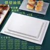 Papel de Aceite Blanco Translúcido Personalizado Papel para Hornear Papel para Pasteles Pizza Comida Cocina Papel de Aceite Papel Absorbente de Grasa Papel a Prueba de Grasa