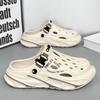 Sandalias Deportivas Gruesas Antideslizantes para Hombre Estilo Cocodrilo, Nuevas de Verano 2026 para Exteriores, con Tacto Suave, Chanclas Impermeables para Playa