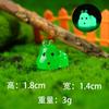 Decoración Luminosa de Animales Creativos Transfronteriza Oruga Planta en Maceta Micro Paisaje Decoración Resina Adorno DIY Figura Pequeña