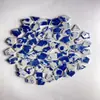 Mosaico de Fragmentos Pequeños de Cerámica de Porcelana Azul y Blanca Kit de Materiales Hecho a Mano para Bricolaje