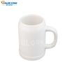 Taza de Cerveza Tipo Ok de 20 oz Transferencia de Calor Cerámica de Gran Capacidad Engrosada con Asa Se Puede Personalizar con Logo para Atar Cerveza Taza de Cerámica