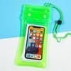 Funda impermeable de PVC para teléfono compatible con pantalla táctil para llevar, para bañarse y para aguas termales, Bolsa plegable al por mayor, Sellada y portátil